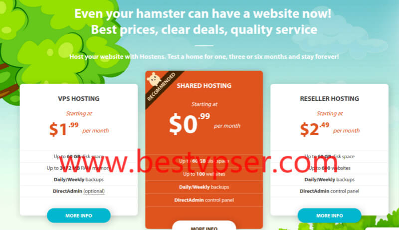 hostens – 一个可以跑大流量且高性能的立陶宛VPS商家